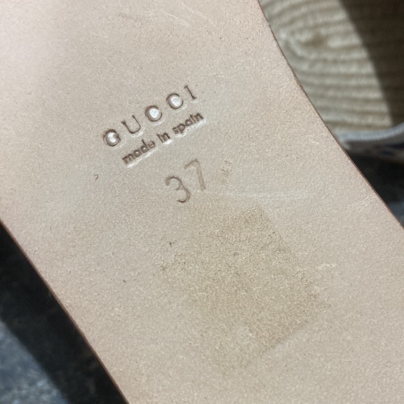 Gucci striped espadrilles flats - Picture 9 of 10